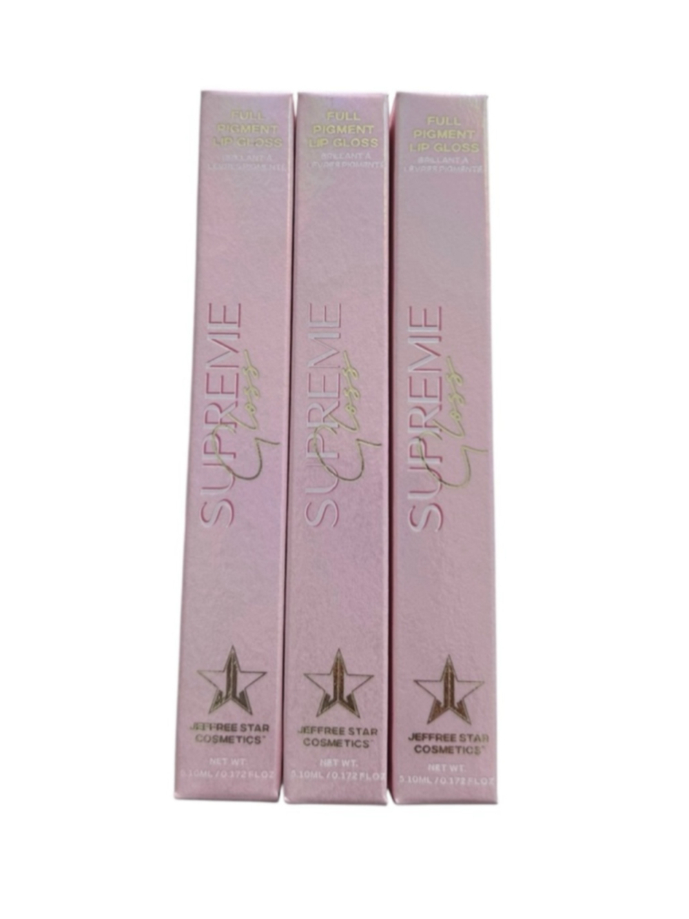 (3) Jeffree Star Cosmetics Supreme Gloss Set Dominatrix Blow My Candles Nude Set - Picture 2 of 5